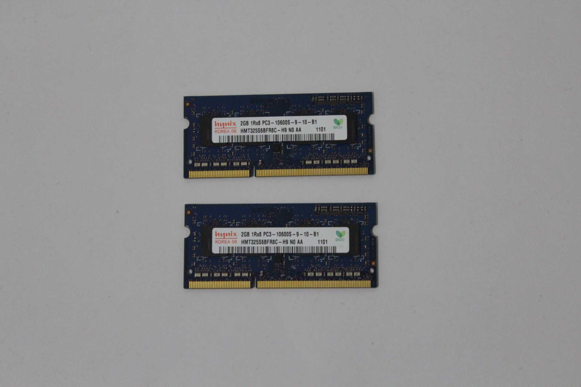 Pamięć do laptopa RAM DDR3 HYNIX 2 x 2gb