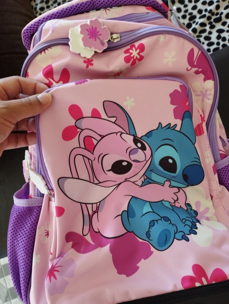 Mochila/ trolley escolar Stitch original