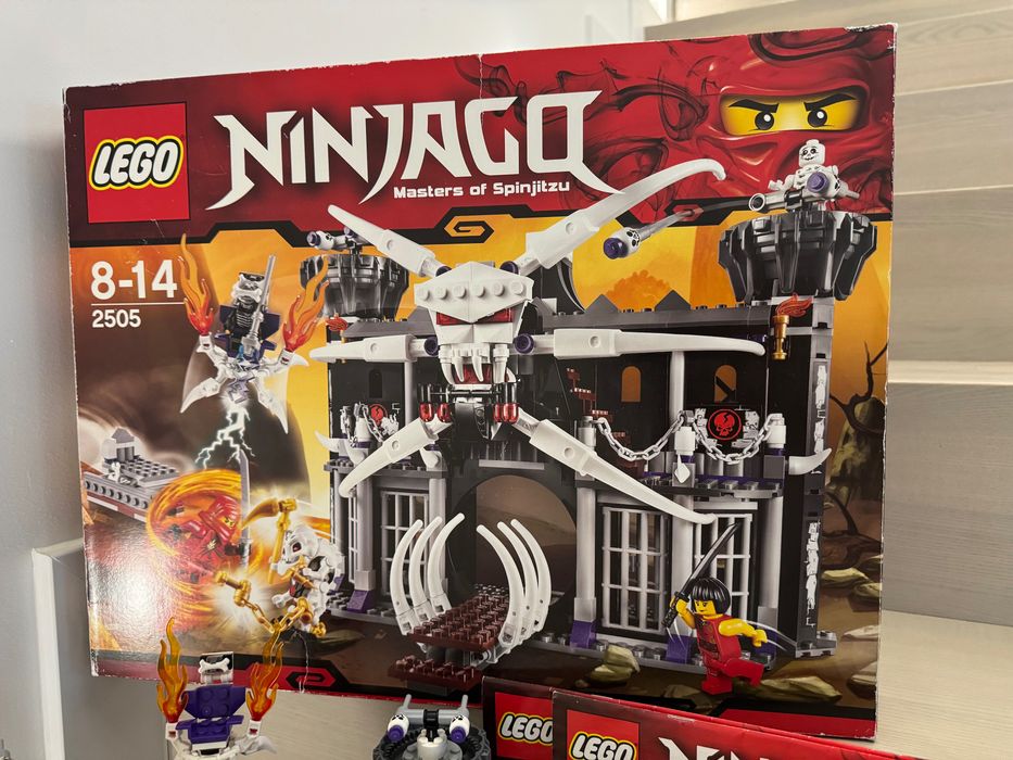 UNIKAT! LEGO Ninjago 2505 Twierdza Garmadona KOMPLET z pudełkiem
