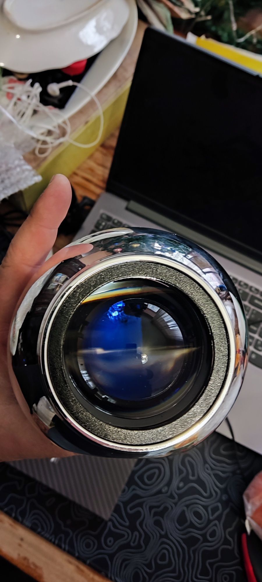 Бі ЛЕД лінзи BI LED Lens 3", 2,5" 6000k , 50000Lm комплект 2 шт.