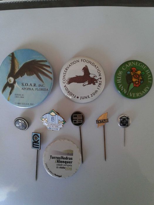 Pins Antigos  em otimo estado de conservacao