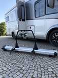 Bagażnik rowerowy  Thule do garażu kampera Carthago