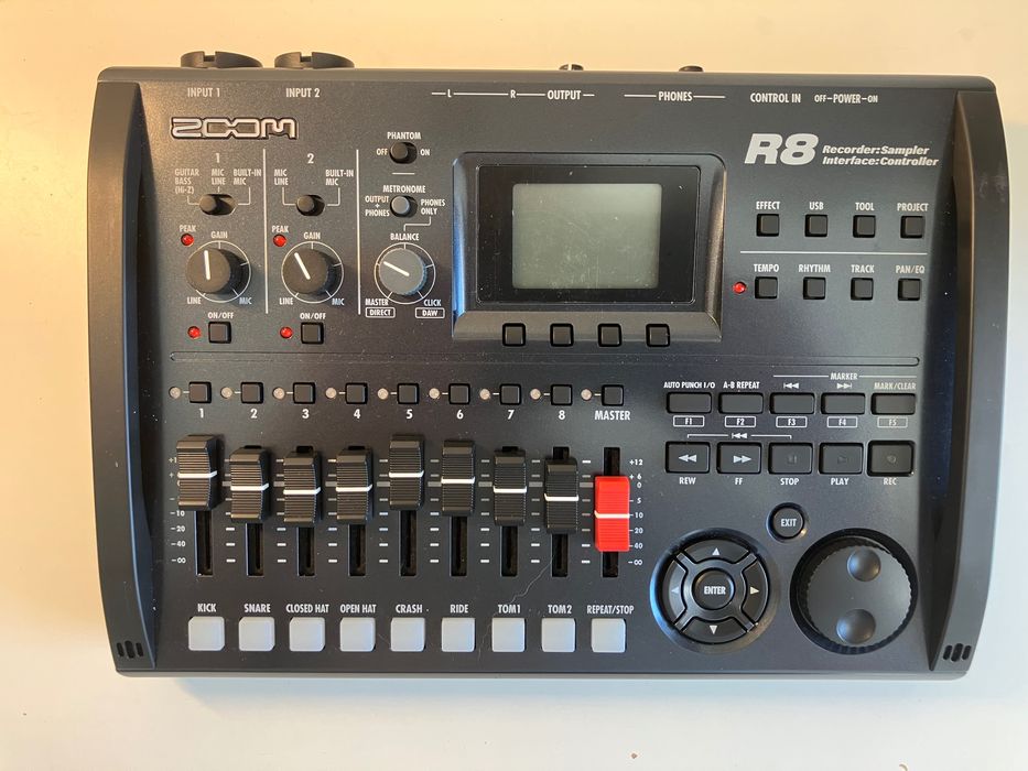 Rejestrator cyfrowy 8-ścieżkowy Zoom R8