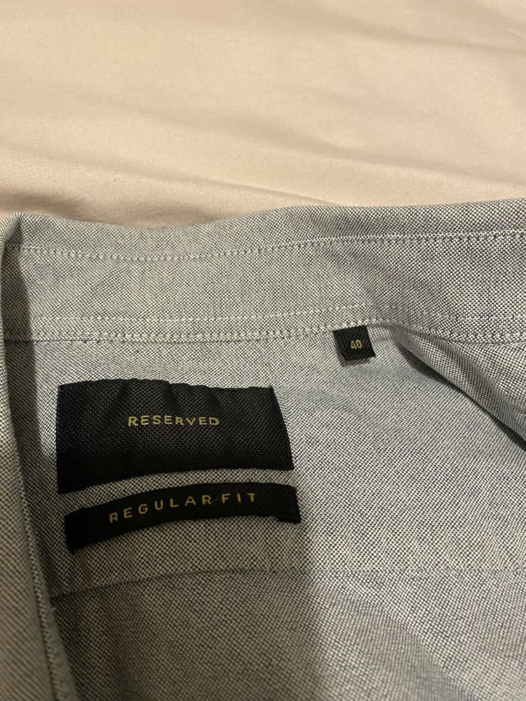 Elegancka męska koszula Reserved regular fit rozmiar 40