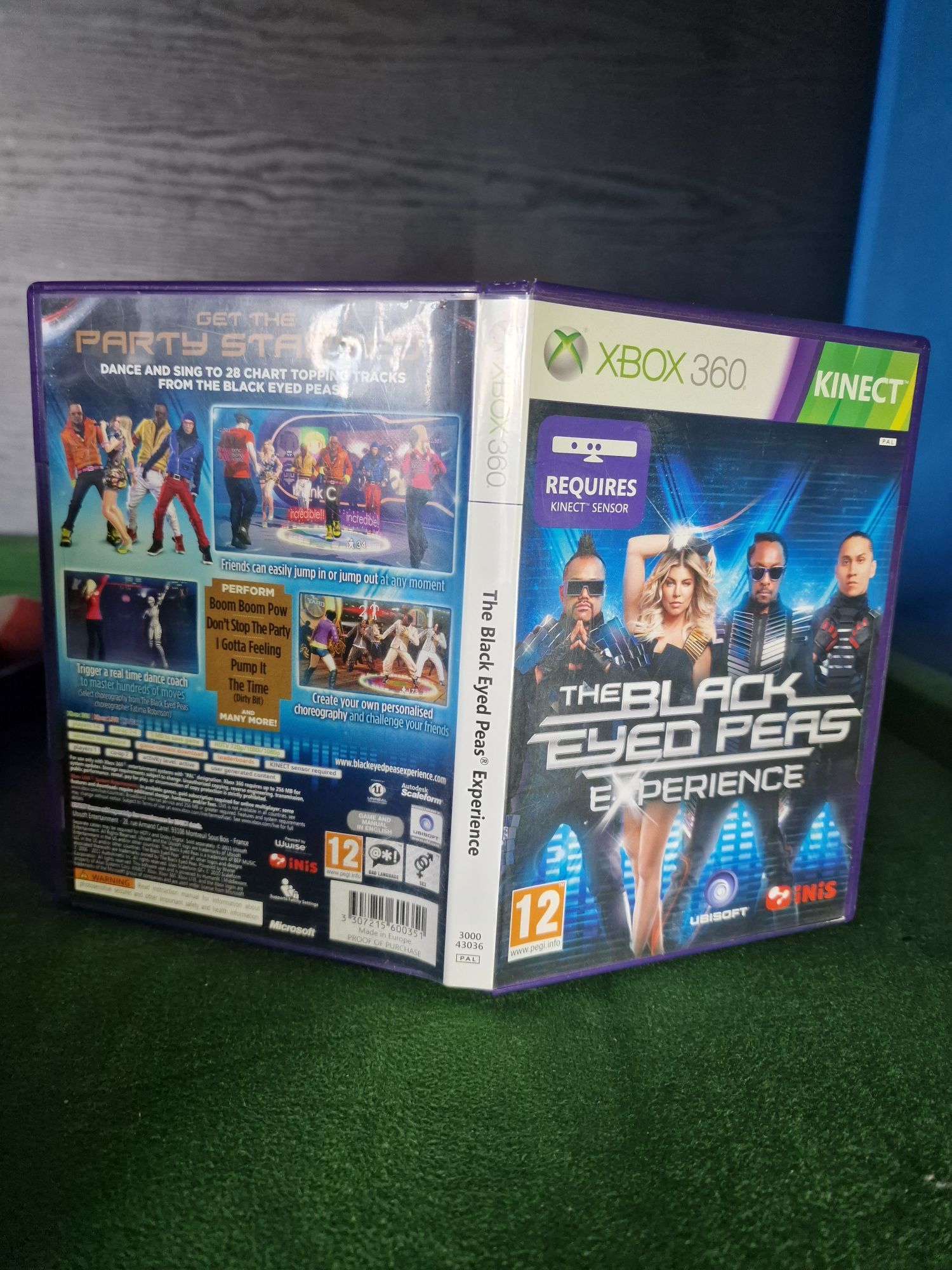 The Black Eyed Peas experience Xbox 360 kinect