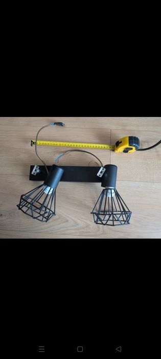 Lampa żyrandol loft stołowy pokój gabinet