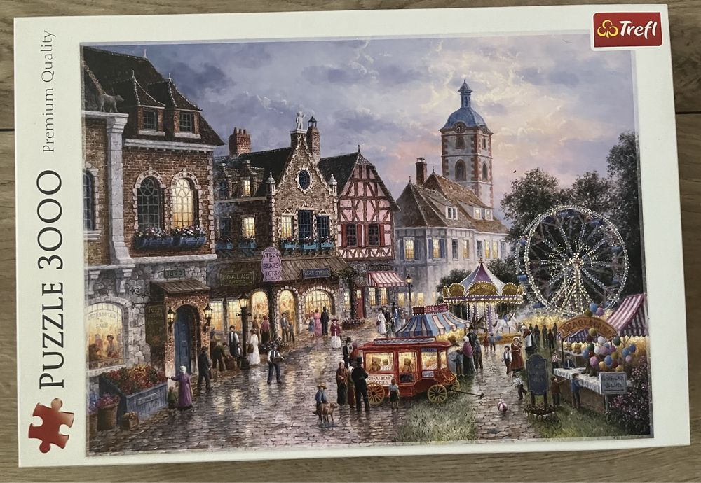 puzzle 3000 Trefl wesołe miasteczko