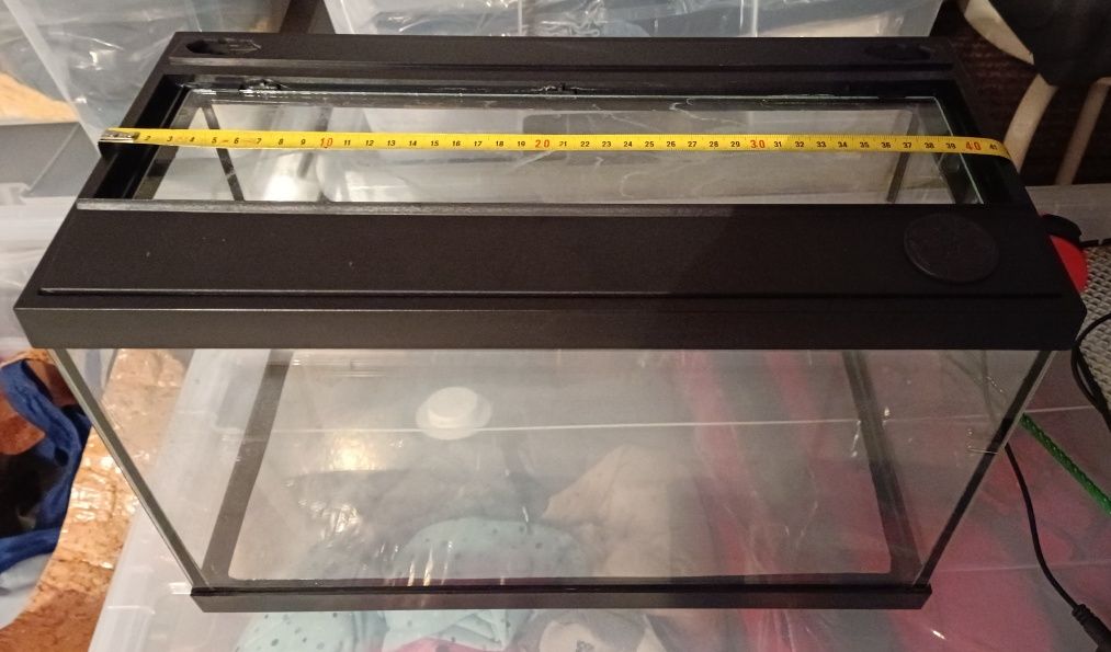 Aquário 25 Litros comprado no Auchan