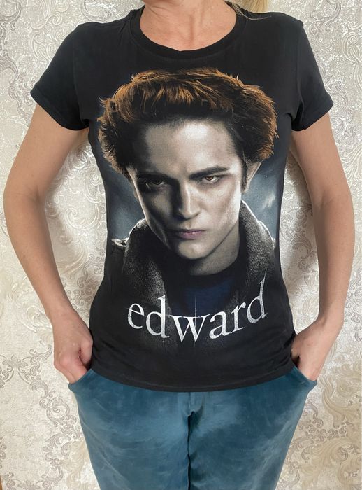 Нові жіночі футболки / Мерч Сумерки Едвард / Сутінки 100% бавовна