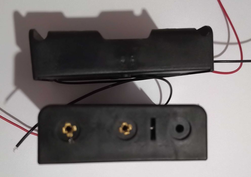 Зарядный отсек 3 шт 18650 с проводами Батарейный блок холдер бок