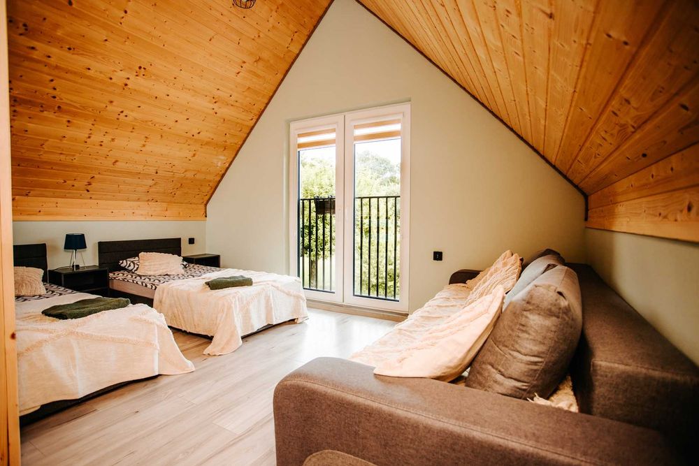 Domki nad Starym Potokiem, Bieszczady, Solina, Ustrzyki Dolne