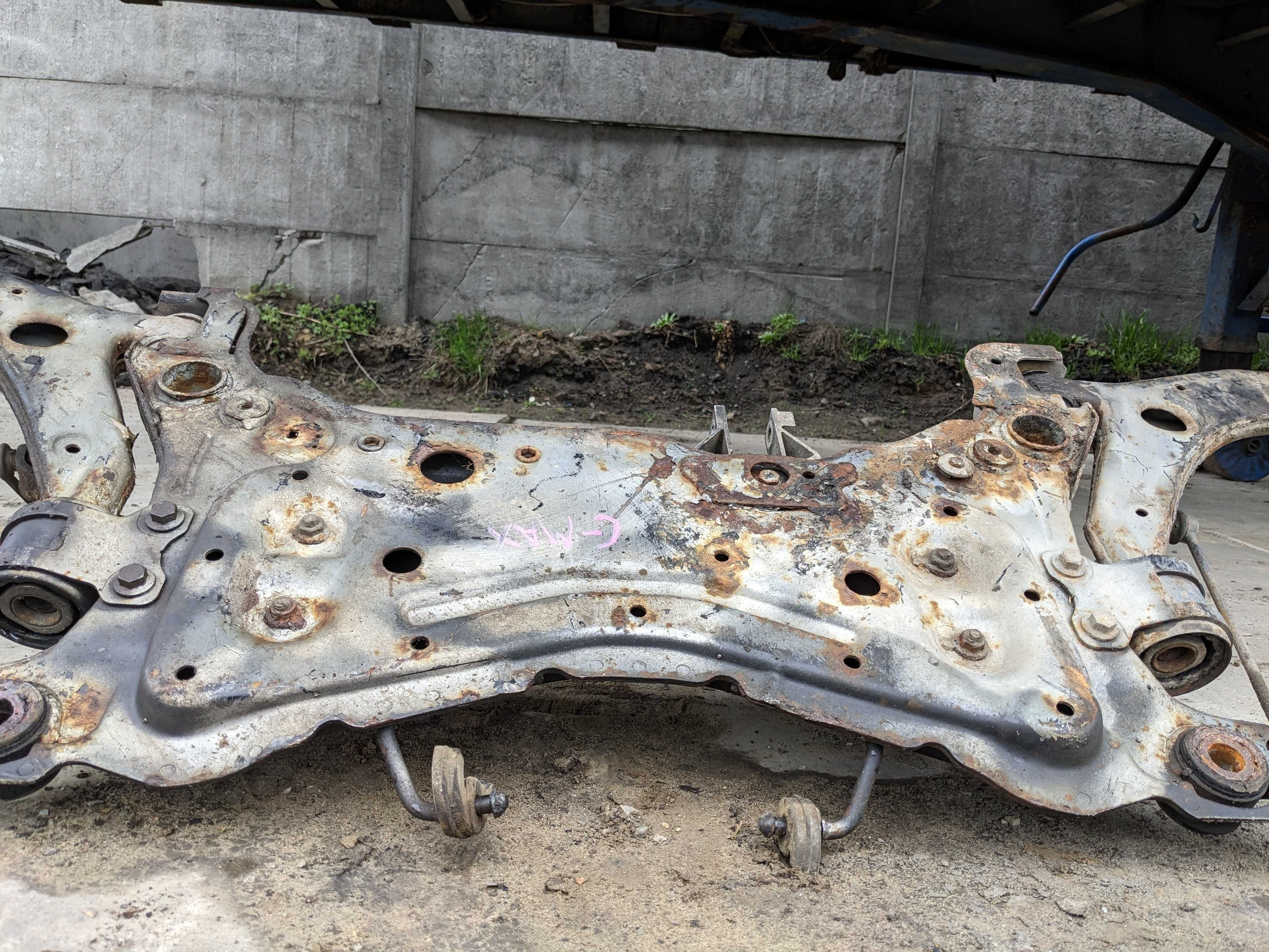 Ford C-Max MK2 1.6 16V Sanki Belka Przód Przednie Trawers Kołyska