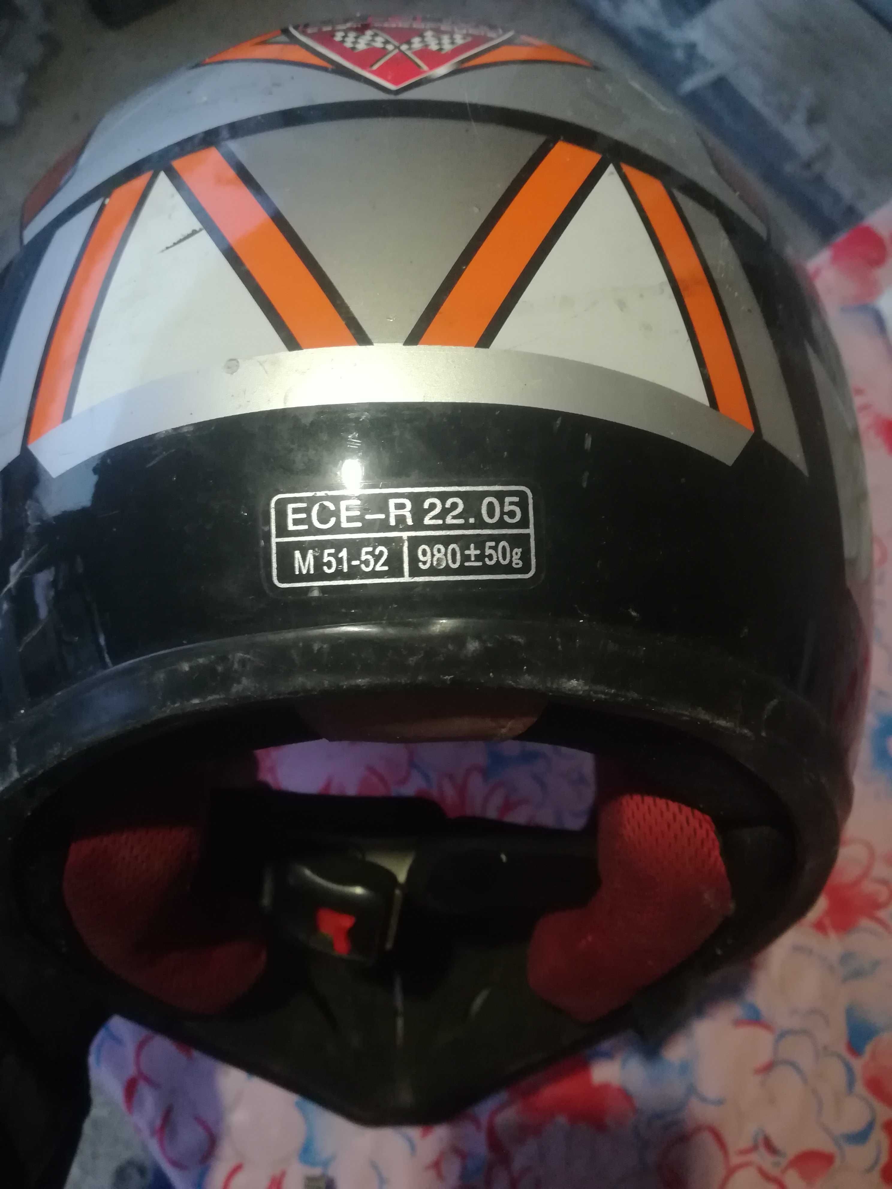 Capacete de cross de criança