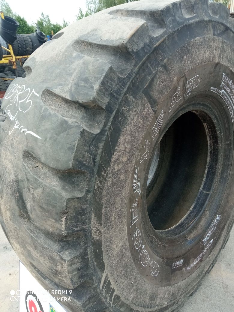 23.5R25 Goodyear opona używana przemysłowa