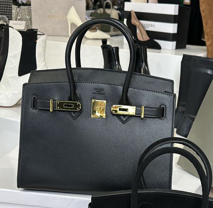 Женская сумка Hermes Birkin черная