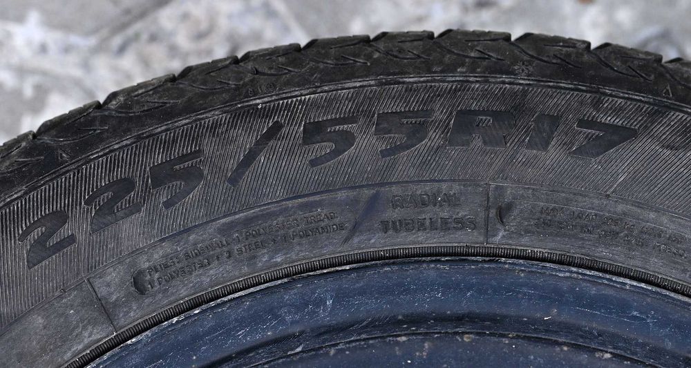 felga stalowa 17'' citroen C5 III opona frigo 225/55R17