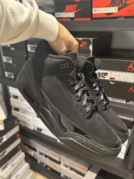 Jordan 3 retro black cat