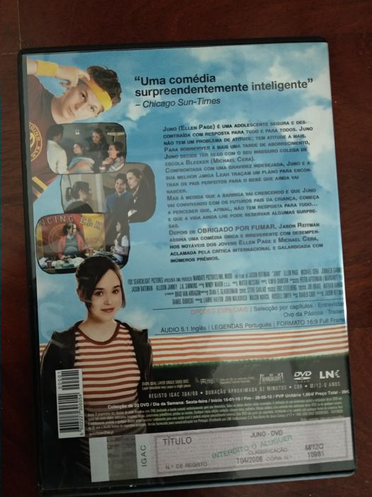 DVD do Filme Juno