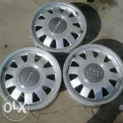 Jantes originais 15" AUDI VW SEAT como novas