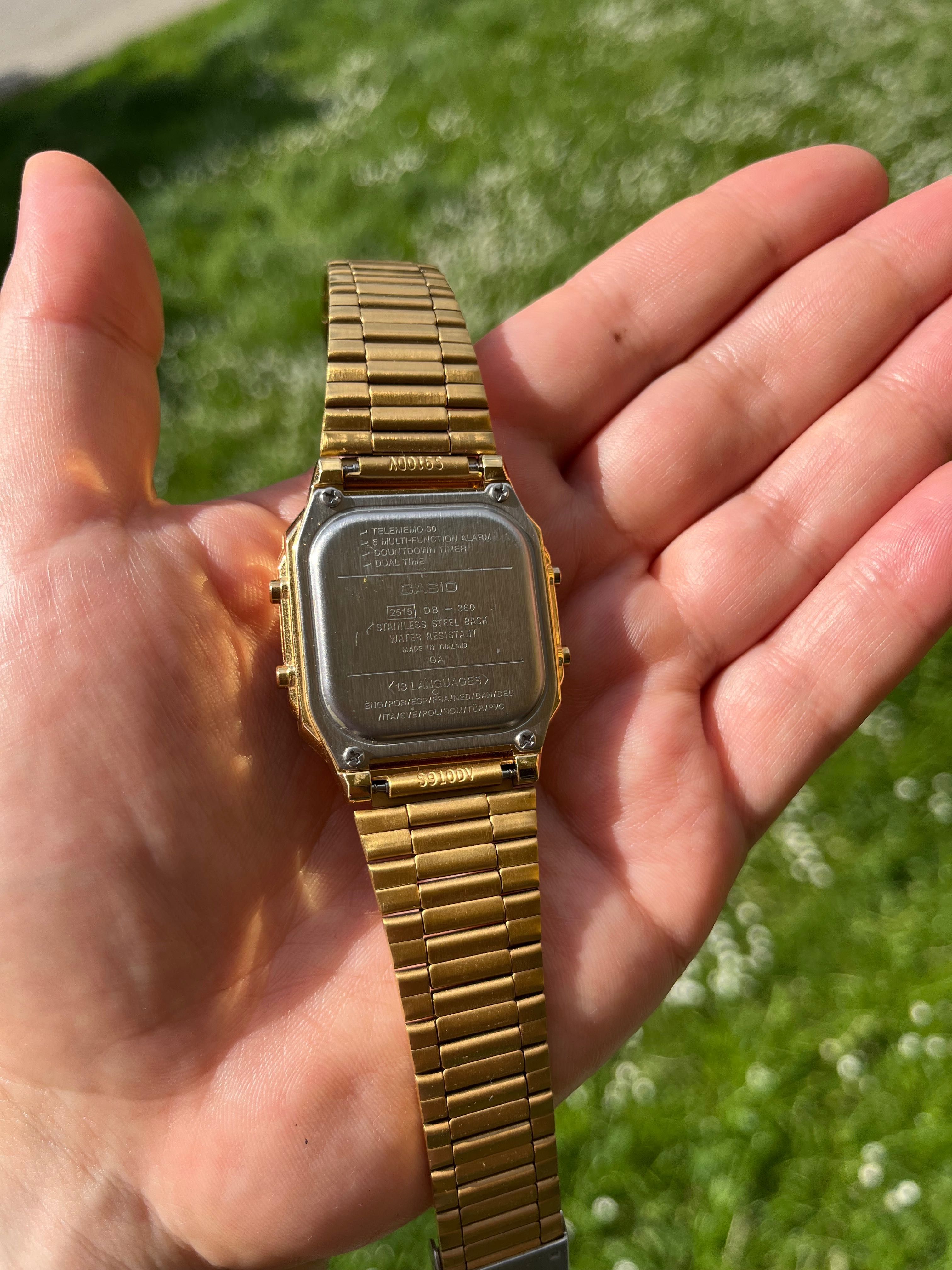 Zegarek Casio złoty