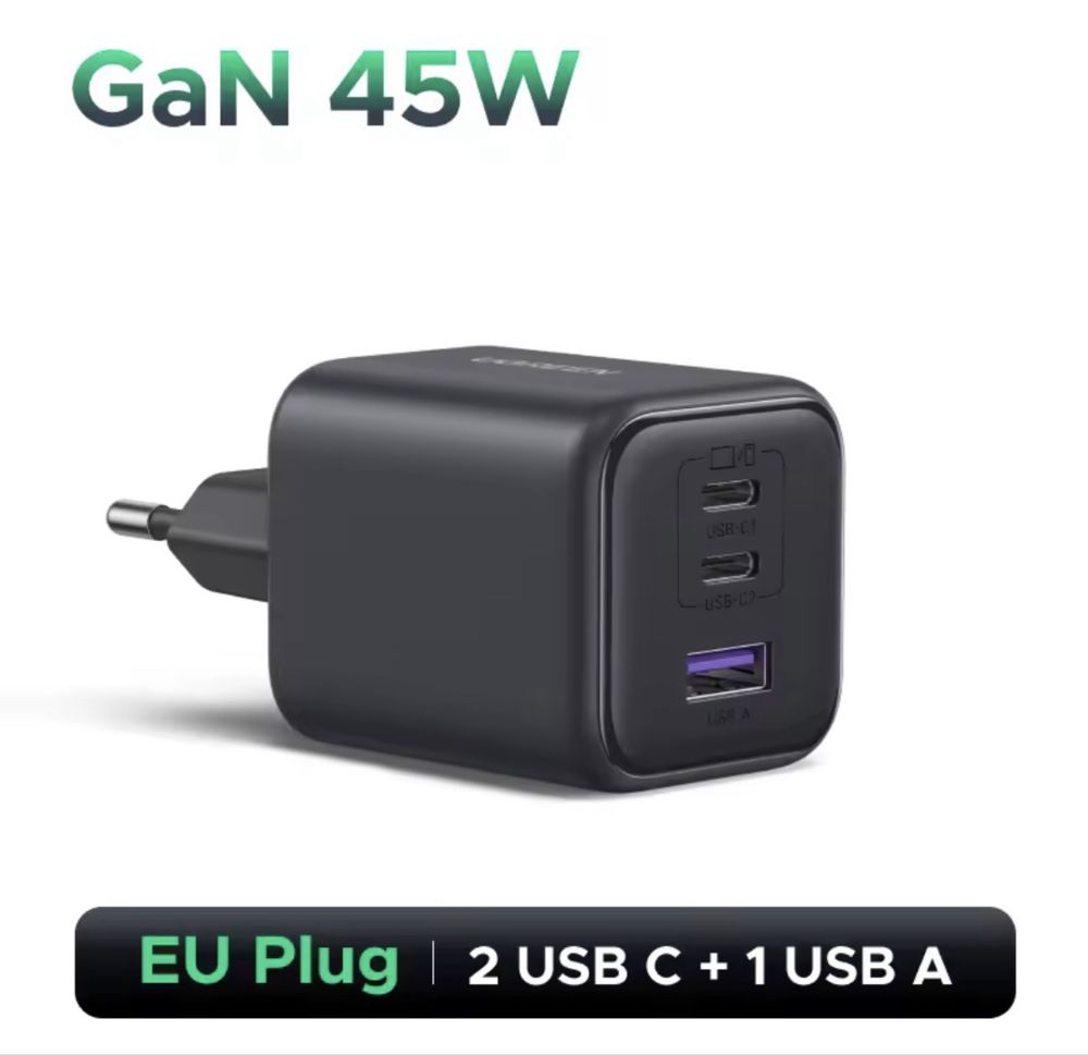 Зарядний блок UGREEN 45w