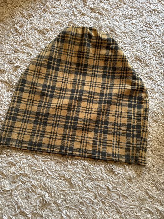 Юбка в клітинку