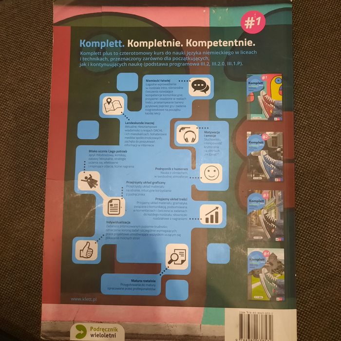 Podręcznik do niemieckiego Komplett plus 1