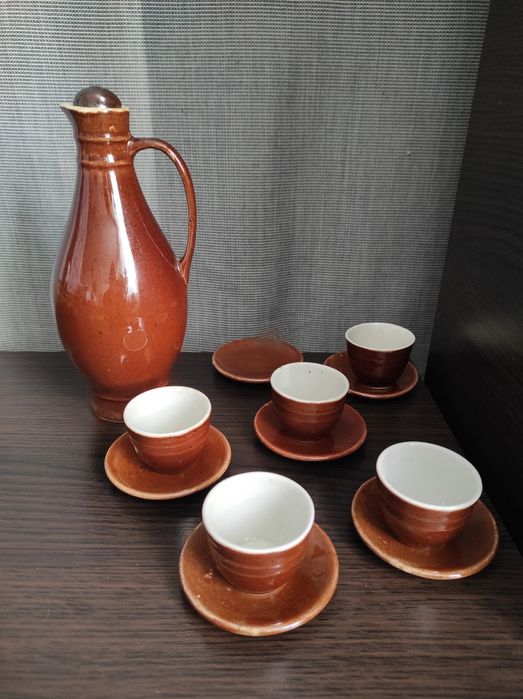zestaw ceramiczny PRL