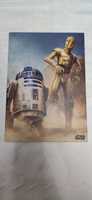 Poster Plate Star Wars - R2D2 C3P0