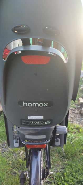 Fotelik rowerowy hamax