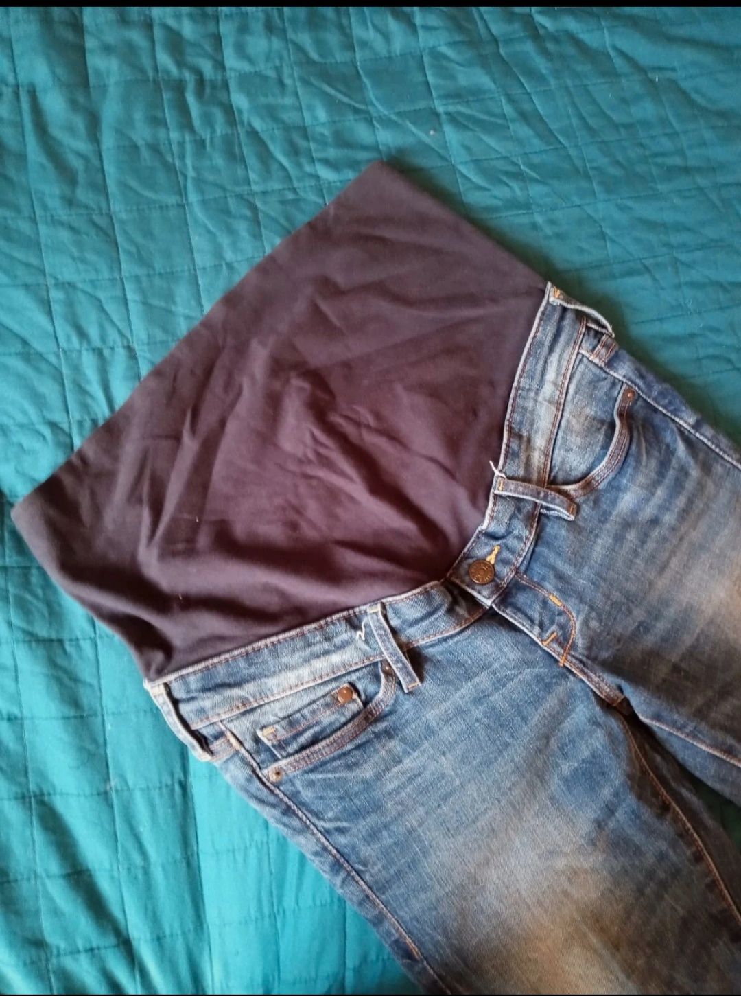 Spodnie / jeansy ciążowe H&M rozm.38