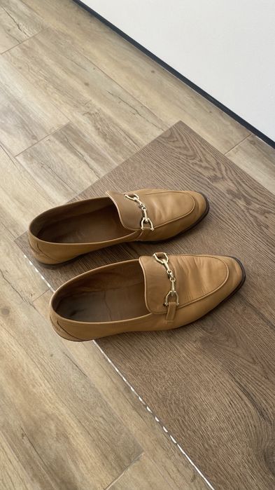 Шкіряні лофери Zara Зара