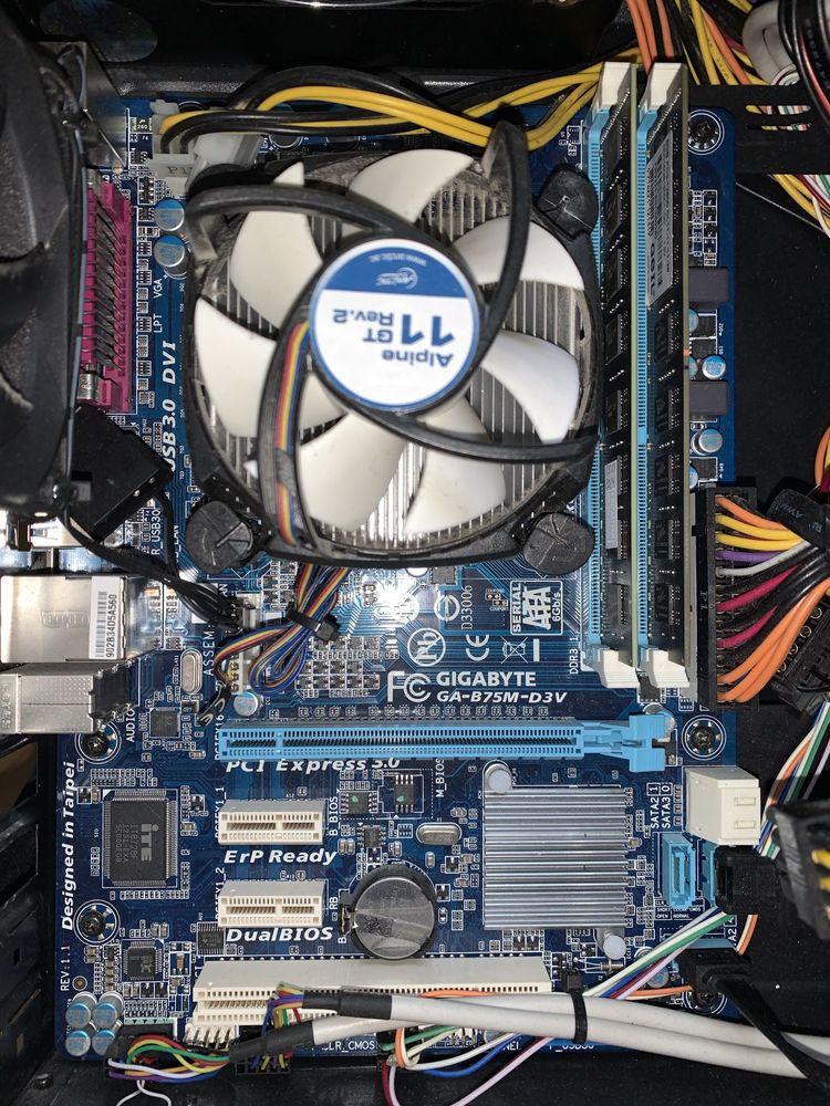 Персональний компʼютер Gigabyte GA-B75M-D3V, Intel Xeon E3-1230 v2