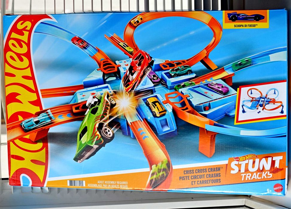 Трек Hot Wheels Criss Cross Crash хот вілс небезпечне перехрестя  вилс