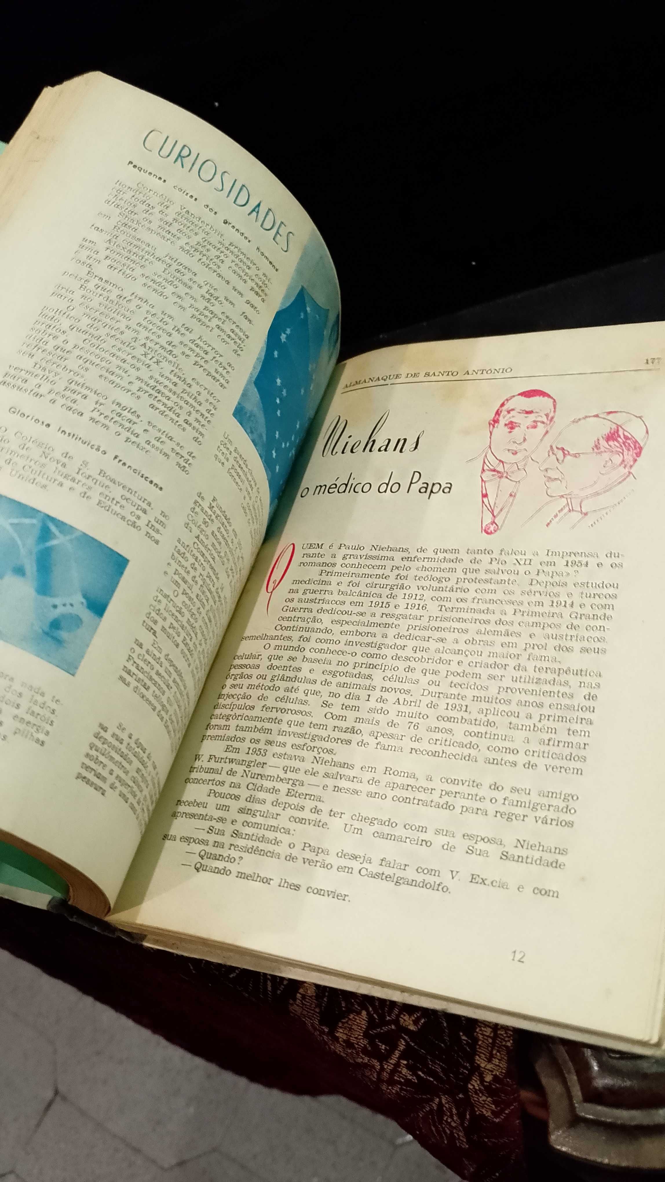 Almanaque de Santo António para 1958