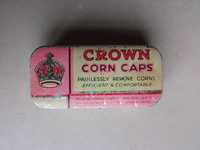 Crown Corn Caps Edward Taylor England Vintage pojemniczek kolekcje