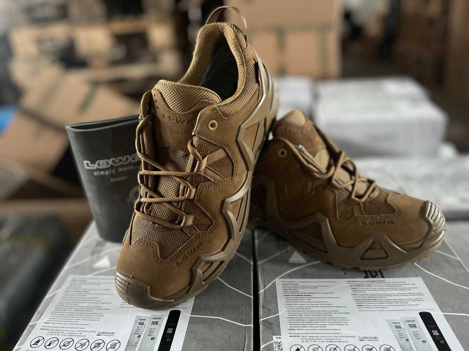 Тактичні кросівки черевики LOWA ZEPHYR GTX® LO MK2 Coyote