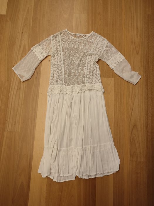 Vestido em renda da Mango Tam M