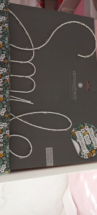 Luz decorativa c/frase