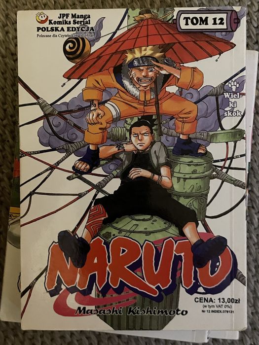 Naruto tomy 12-14 i 16-17
