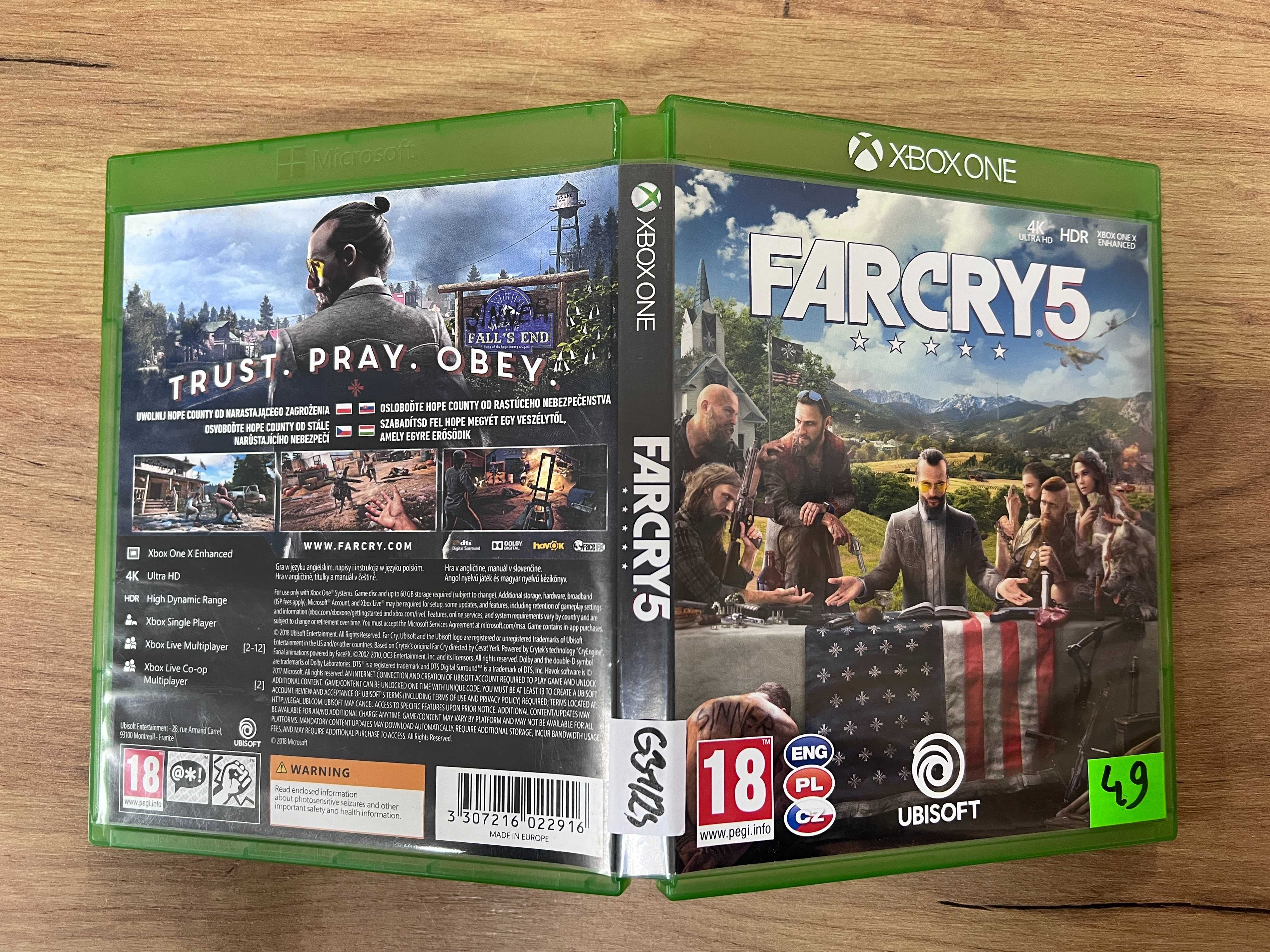 Far Cry 5 Xbox One | Sprzedaż | Skup | Jasło Mickiewicza