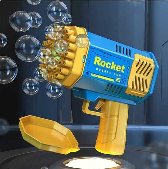 Іграшковий пістолет з бульбашками Rocket. Нові.