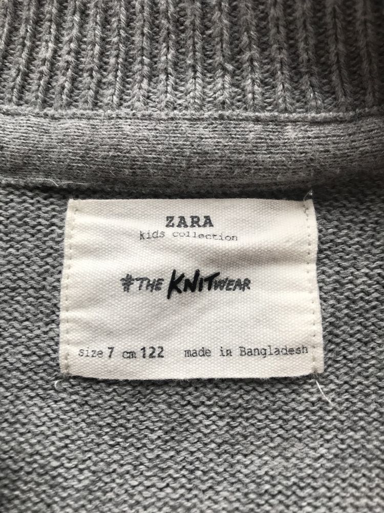 Kurteczka ZARA kids bluza kurtka rozmiar 122 The Knitwear
