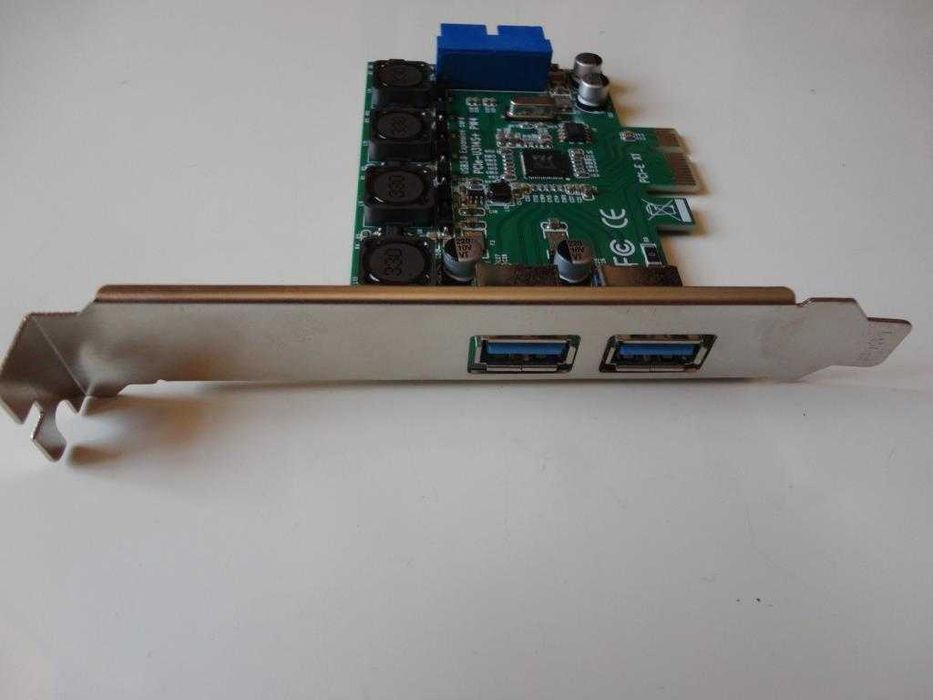 Placa Controladora USB 3.0 PCI-Express e painel frontal 5,25