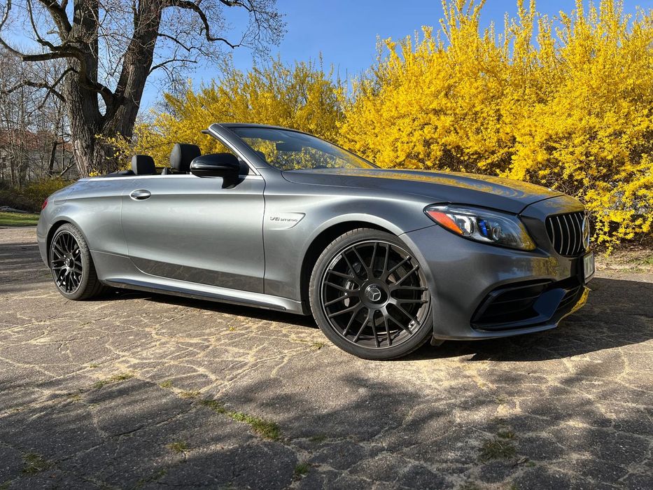 Mercedes-Benz Klasa C C63 AMG Cabrio BEZWYPADKOWY / I rejestracja 2020