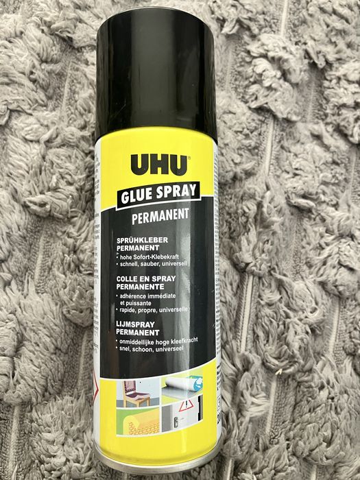 UHU Power Spray 200 ml – uniwersalny klej w sprayu