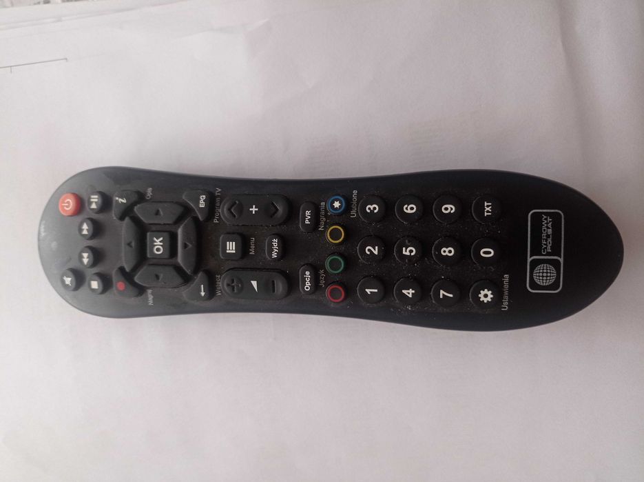 Orginalny pilot do dekodera cyfrowego Polsatu stan idealny prawie nowy