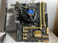 Комплект Asus H87M-E + Intel Core i3-4150 + 2Gb