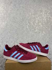 Мужские кроссовки Adidas Originals Gazelle Burgundy/Blue / 29.5 см