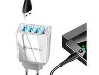 ŁADOWARKA SIECIOWA Szybka 4xUSB Quick CHARGE 3.0 Dobra Jakość. Super